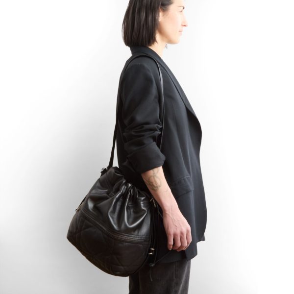 train pack | single zip | quilted pashi black + plonge black | limited - Image 6