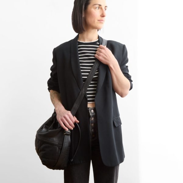 train pack | single zip | quilted pashi black + plonge black | limited - Image 7