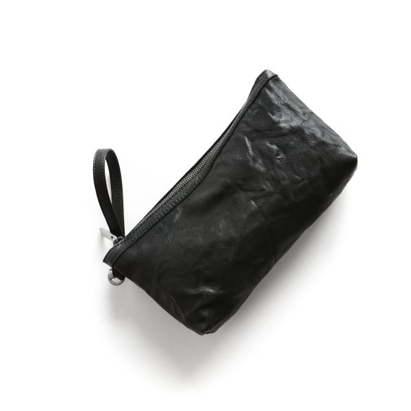 zip pouch with top stripe | lined | large - Image 21