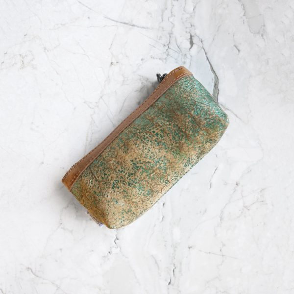 zip pouch with top stripe | lined | small - Image 10