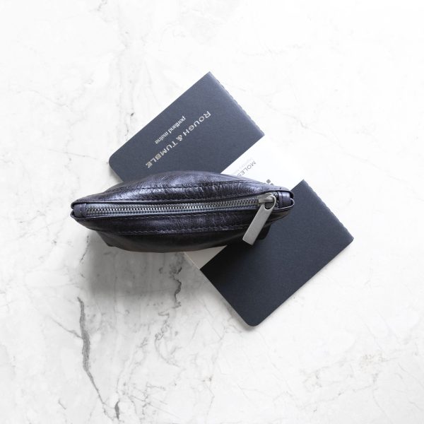 zip pouch with top stripe | lined | small - Image 20