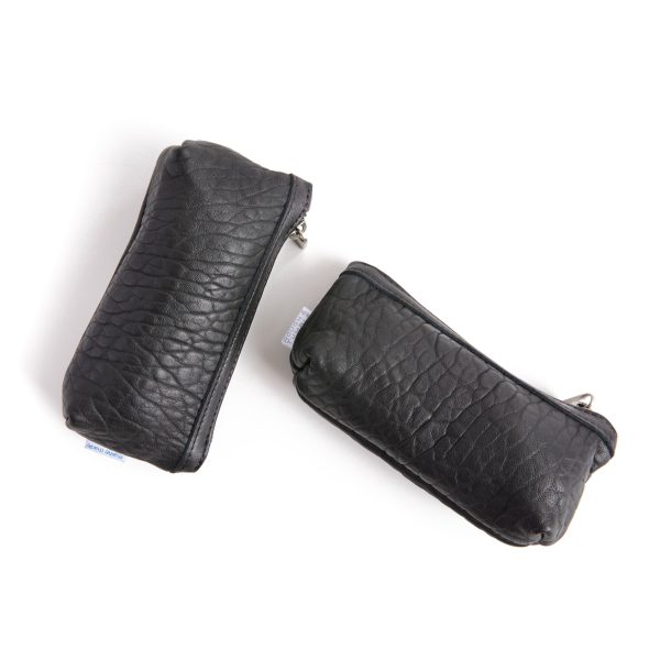 zip pouch with top stripe | lined | small - Image 32