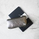 zip pouch with top stripe | lined | small