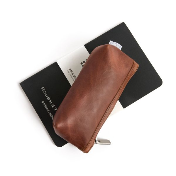 zip pouch with top stripe | lined | small - Image 31